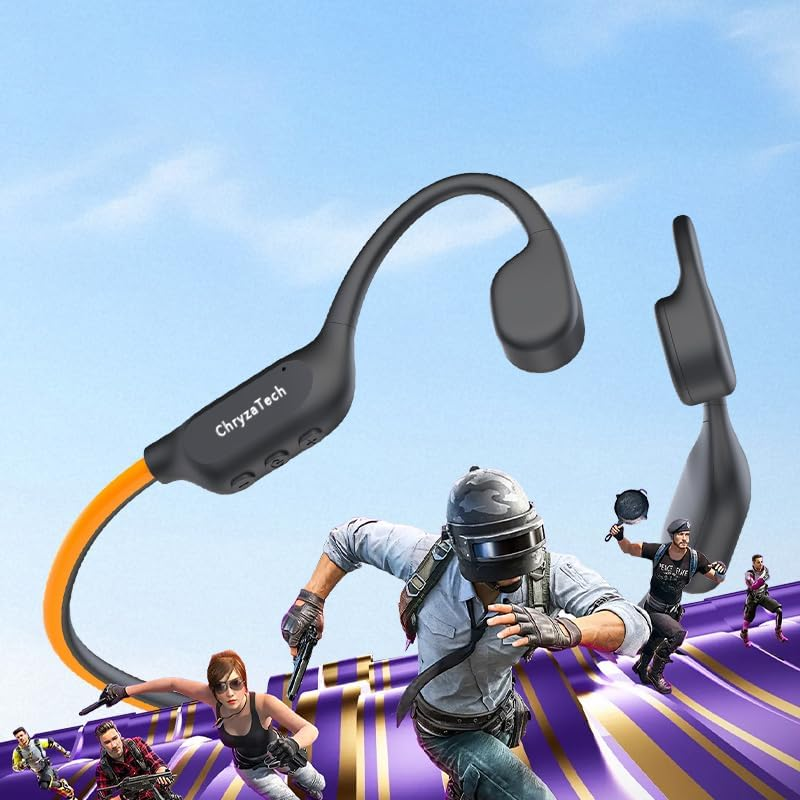 [2025 Upgraded] Chryzatech-X500 Sports Headphones | IPX8 Waterproof | LED Reflective Strips | Long Battery Life | Secure Fit&mdash;&mdash;Stay Safe in Water & at Night, Never Lose Your Rhythm image number 5