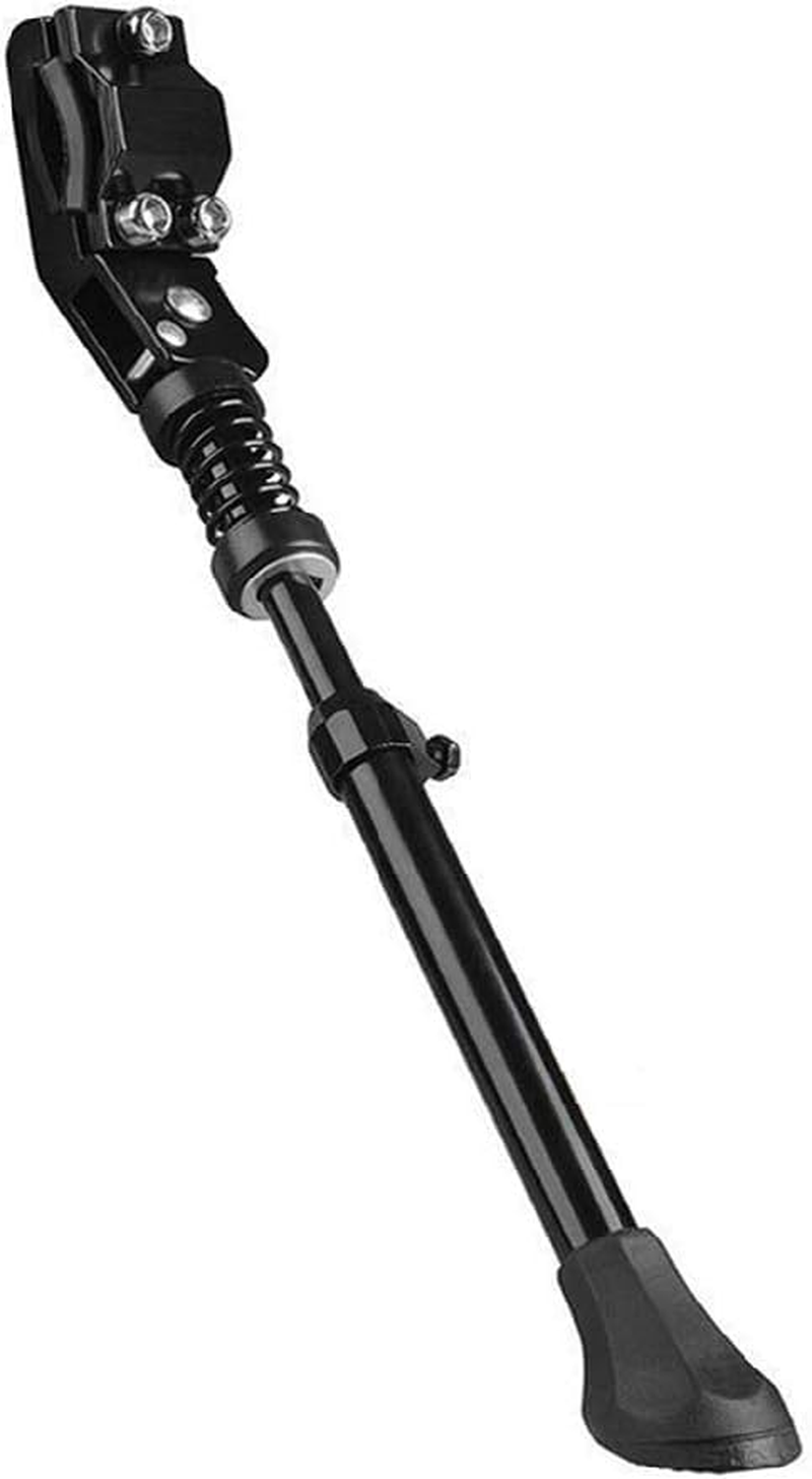 Bicycle Kickstand Adjustable Aluminium Alloy Cycling Height Rear Mount Side Kick Stand Universal Support Bracket for MTB Mountain Bike Suitable for 16" 20" 24" 26" Tire and 700 Road Bicycle image number 1