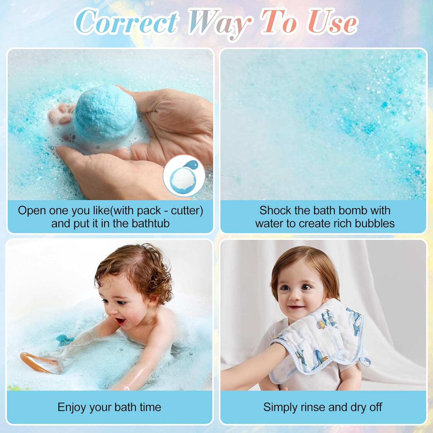 12 Pack Bath Bombs for Kids Girls with Surprise Toys Inside, Fun Kids Safe, Handmade Natural Bubble Spa Bath Ball with Jewelry Toys, Bath Bomb Gifts for Birthday Christmas Holiday for Girls Ages 3-12