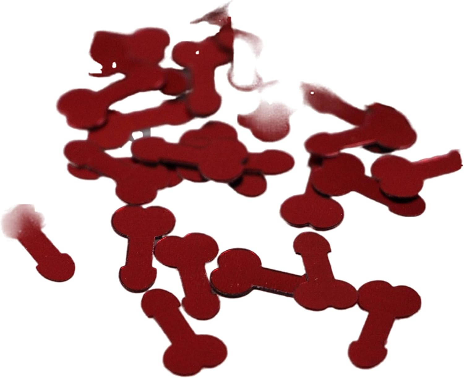 Confetti Penis Hens Night Party Willy Bachelorette Decoration Red