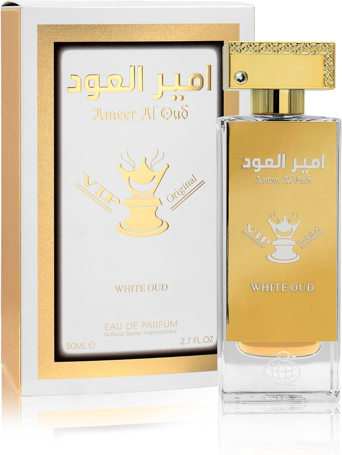 Fragrance World Ameer Al Oud Vip Original White Oud Eau De Parfum Spray (Unisex) 80Ml/2.7Oz image number 1