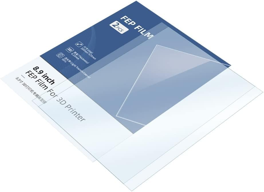 2Pcs/Set 3D Printer Parts FEP Film Thickness 0.15Mm for Photon Mono X (6K) Film 3D Printing Accessories image number 1