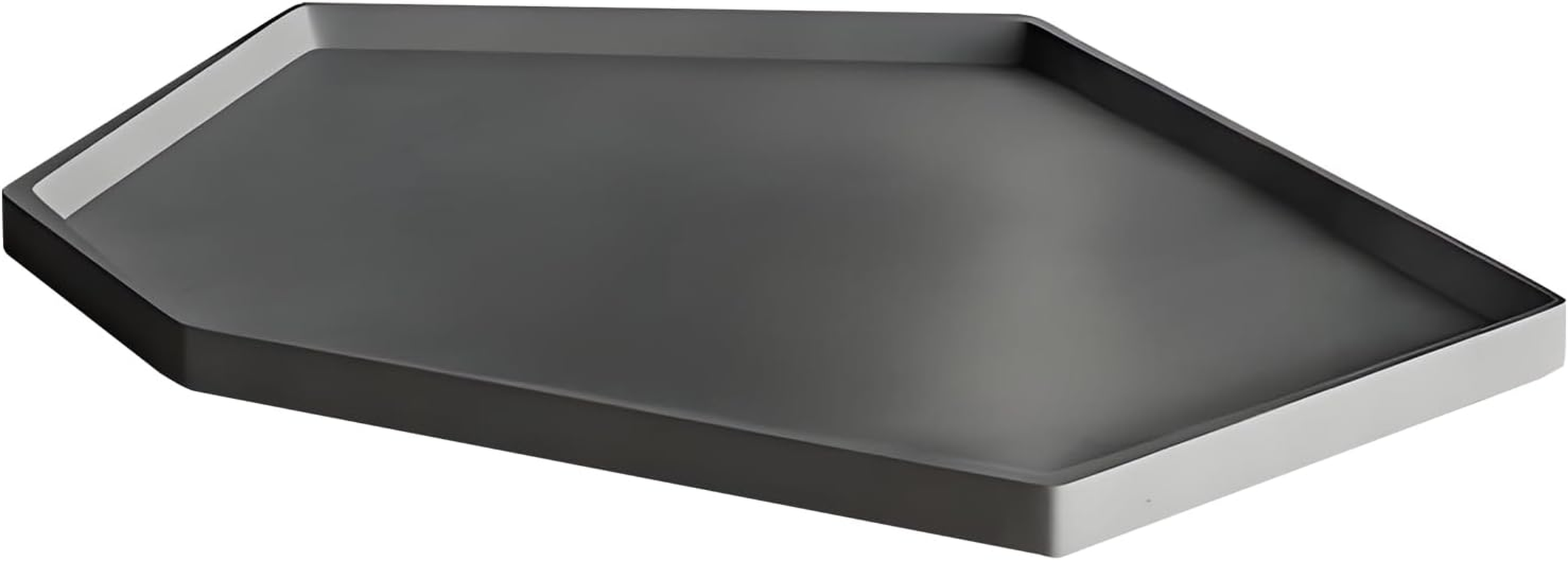 TAHITICA Concrete Serving Tray &ndash; Decorative Bathroom Tray, Modern Tray Decor and Coffee Table Decor Organizer for Watches, Perfume, Glasses, Jewelry & Keys, Stylish Entryway/Vanity Storage image number 4