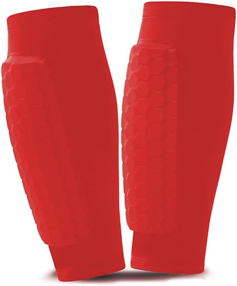 Geli Premium Soccer Shin Guards Sleeves, All-In-One Protection for Men, Women & Youth