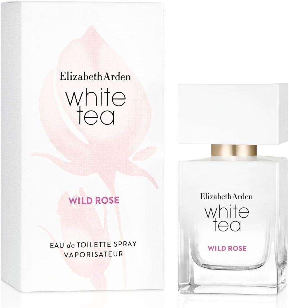 Elizabeth Arden LE White Tea Wild Rose Eau De Toilette Spray for Women 30 Ml