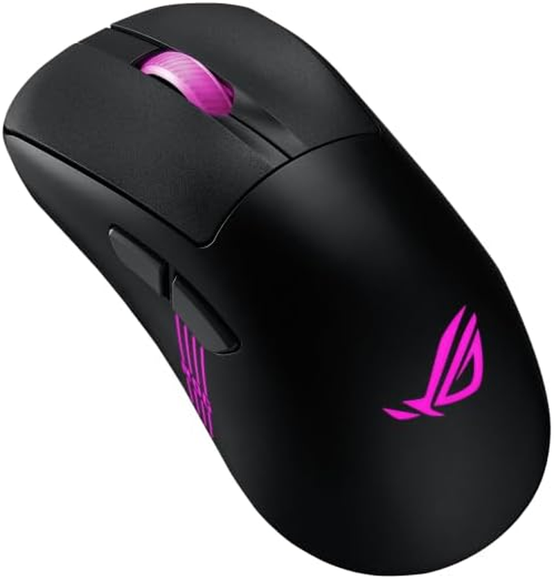 ASUS ROG Keris II Origin Wireless Gaming Mouse, 64G Lightweight, Ergonomic, Push-Fit Switch Socket, 42K Optical Sensor, ROG Micro Switch II, ROG Omni Receiver, 5 Programmable Buttons, Black image number 2