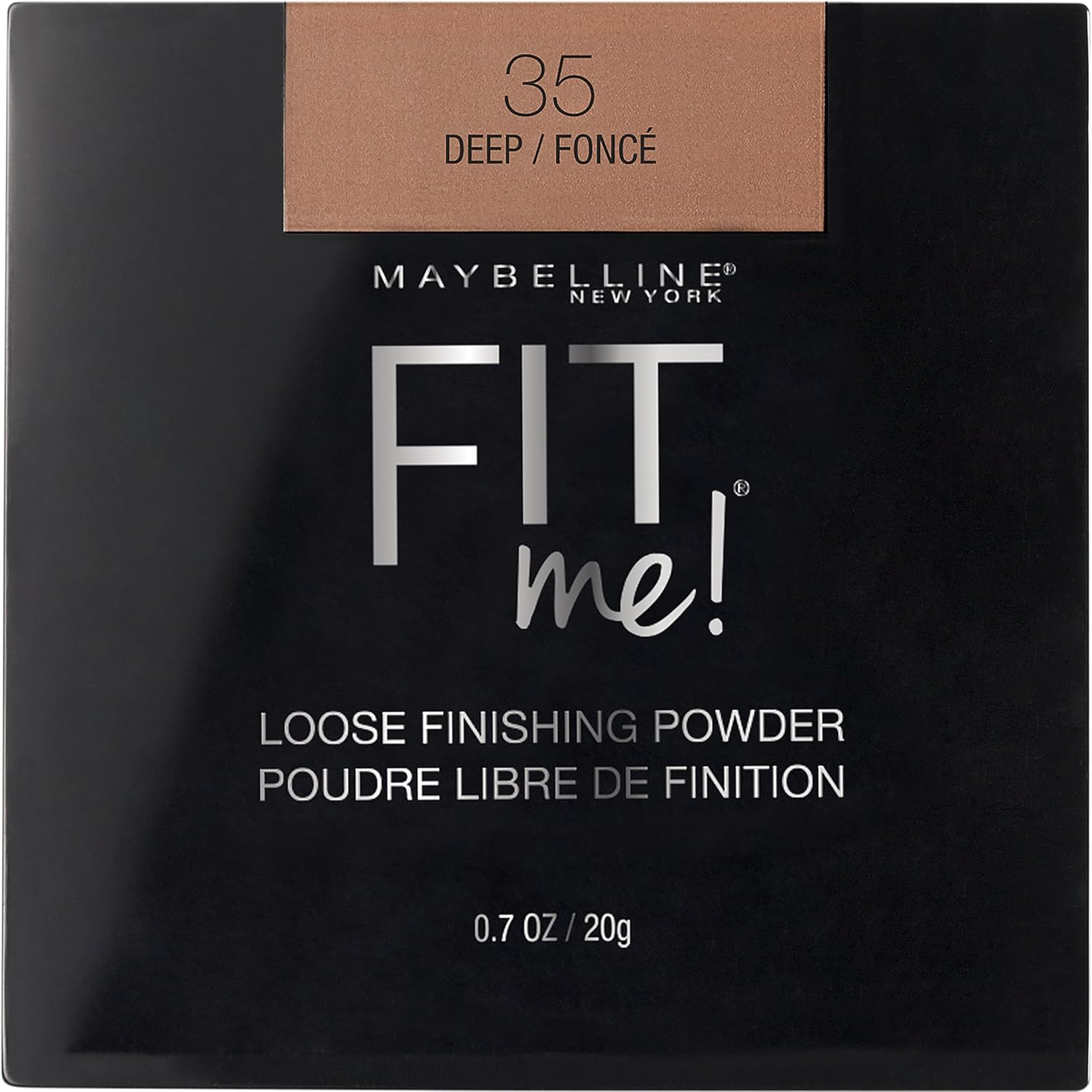 Maybelline Fit Me Loose Finishing Powder, Fair, 1 Count