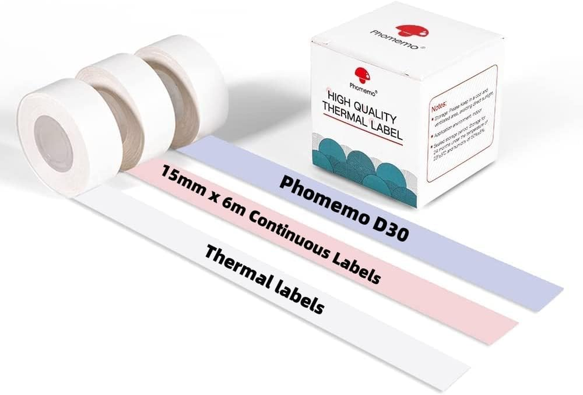 Phomemo D30 Labels - Nebula/Galaxy Series Adhesive Thermal Labels, 12Mm X 40Mm, 3 Rolls (160 Each),Phomemo D30 Maker Tape for Gift Wrapping, New Year and Various