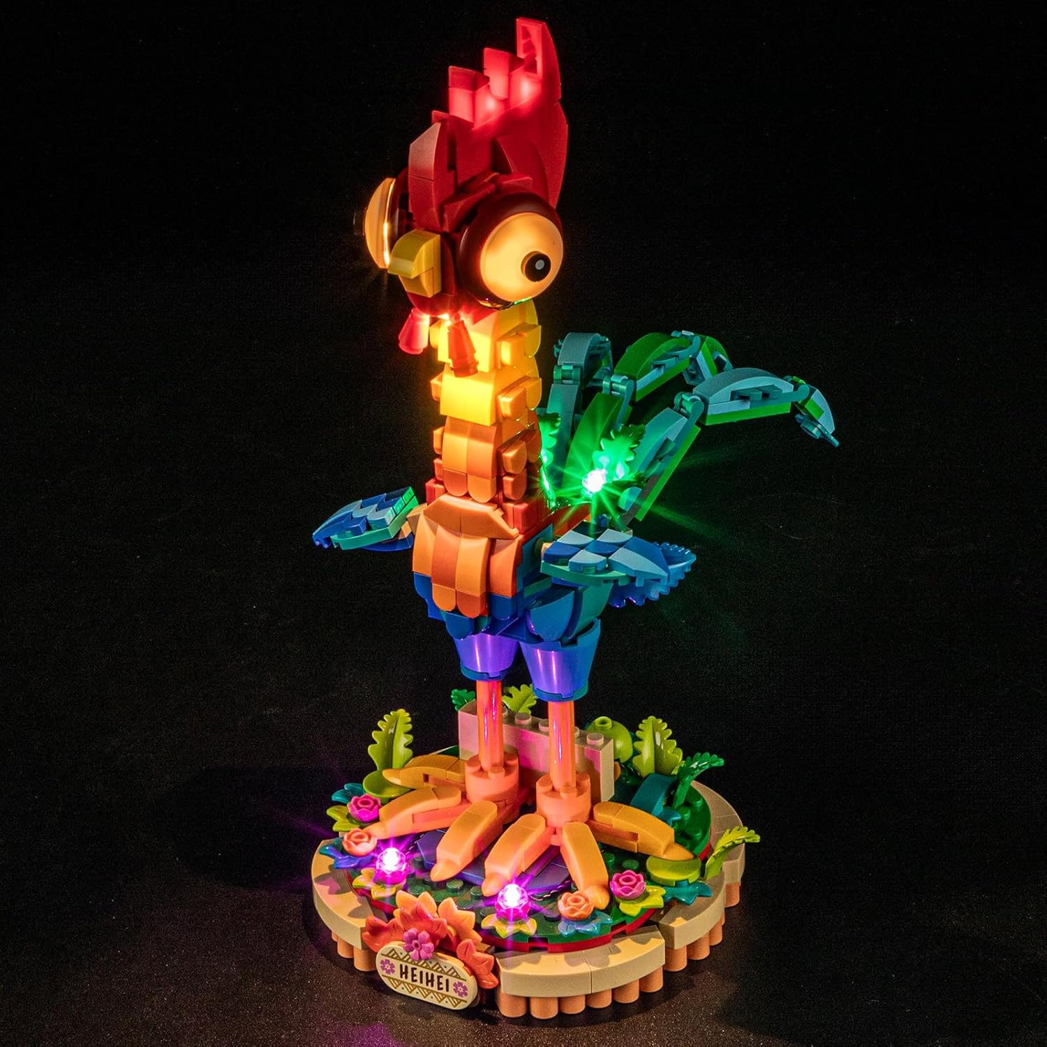 BRIKSMAX Light for  Heihei 43272 - Compatible with  Disney Building Blocks Model - without  Set image number 3