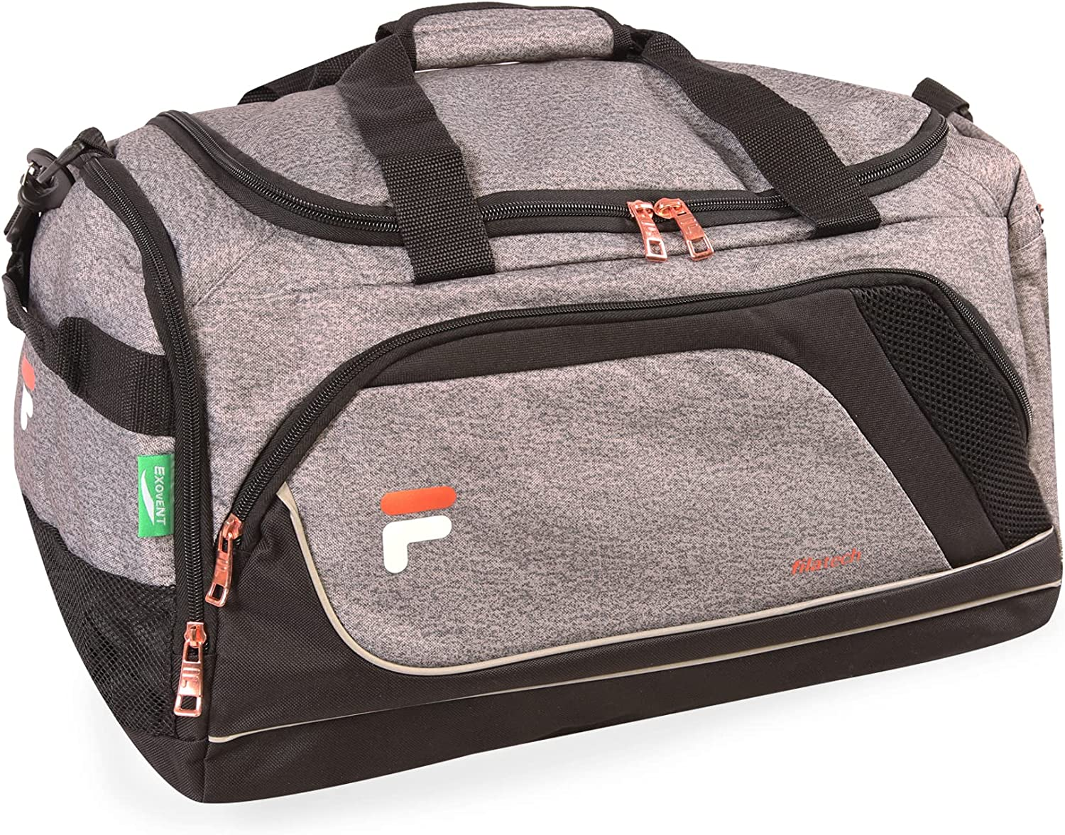 Fila Advantage 19" Sport Duffel Bag, Heather/Rose Gold, Heather/Rose Gold, 19", Advantage 19" Sport Duffel Bag image number 5