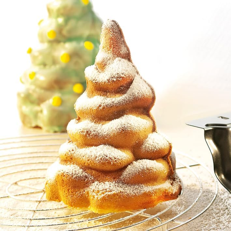 RBV Birkmann 214255 3D Tini the Fir Tree Baking Mould, Carbon Steel image number 3