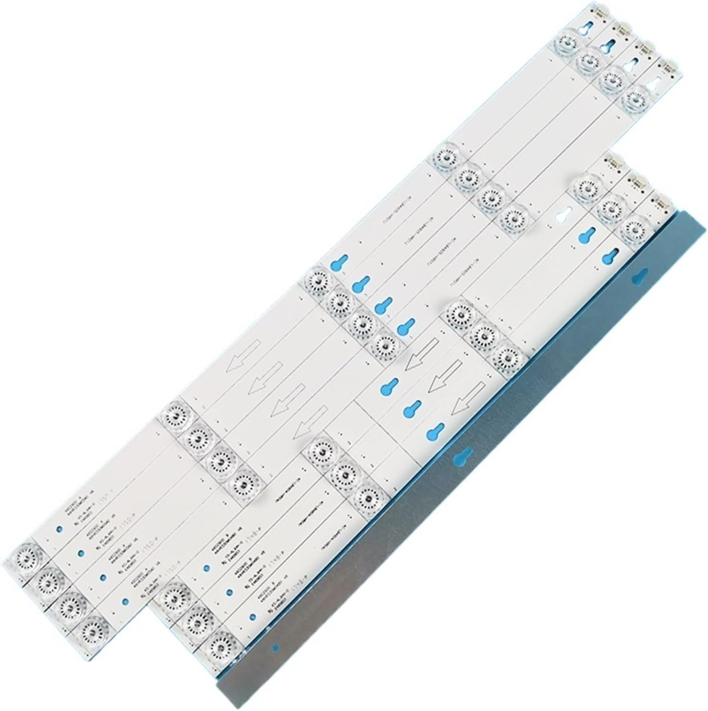 8Pcs/Lot Compatible with 49" TV 49U67EBC 49U67EBC TCL 49A660U Thomson 49UC6406 9 LED 49D2900A 49HR330M05A0 4C-LB4905-HR01J