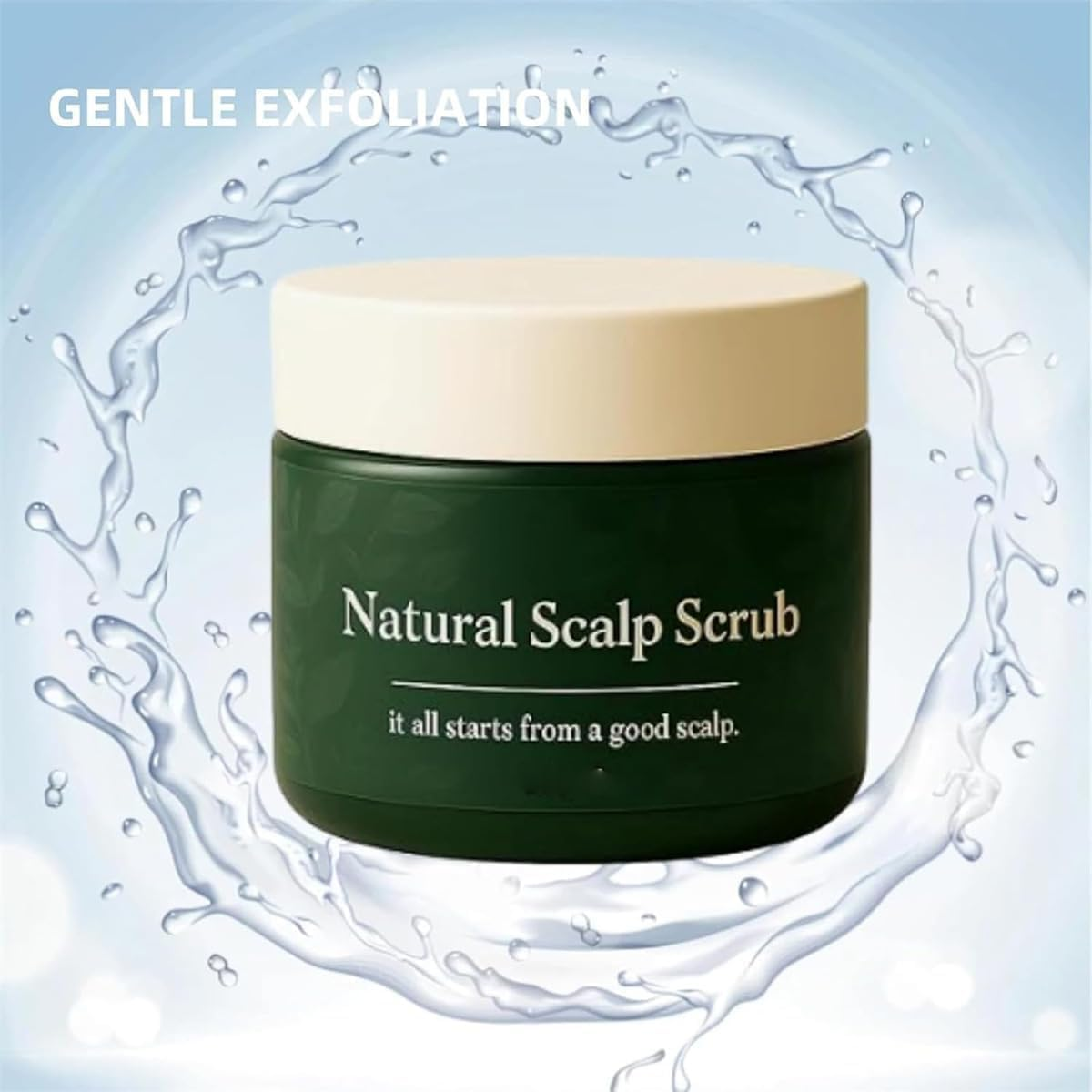 2Pcs Lissima Natural Scalp Scrub,Deep Cleansing & Nourishing Exfoliating,Moisturizing and Comfortable,Relieve Itchy Scalp & Dandruff, Gentle Formula, for All Hair Types image number 1