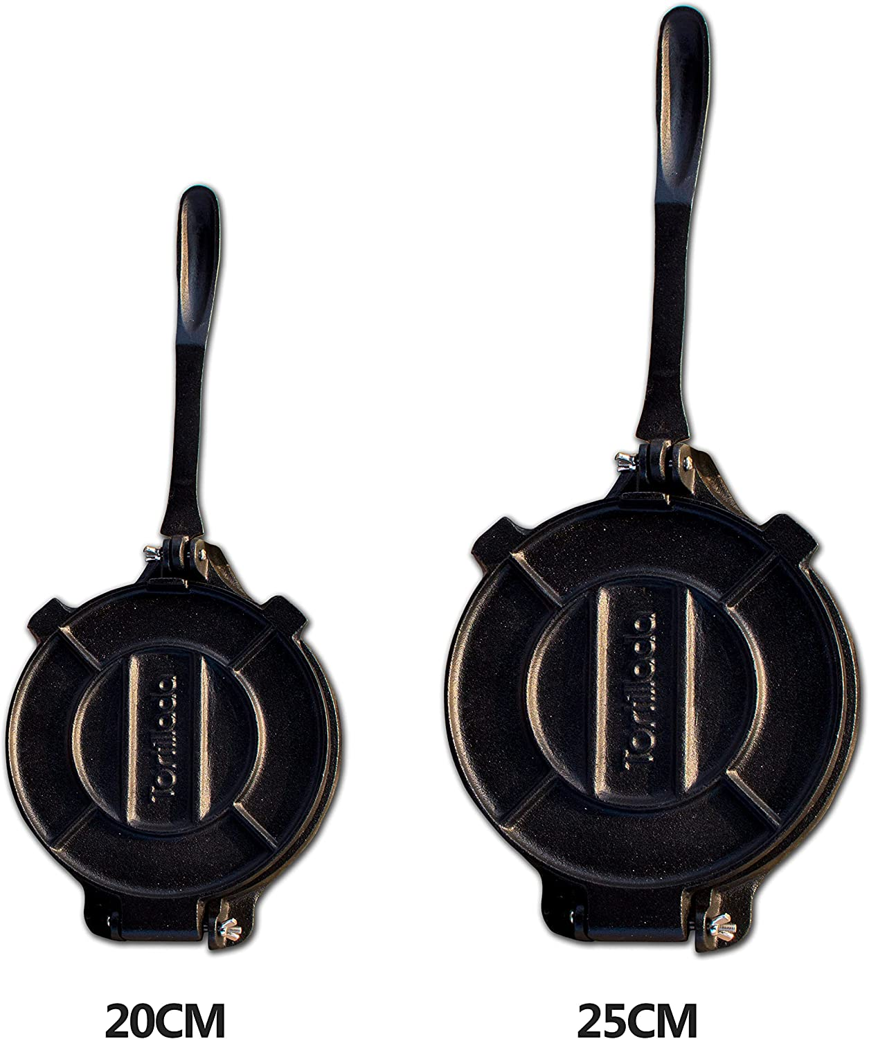 Tortillada &ndash; Tortilla Press, Quesadilla/Roti Maker (25 Cm) Cast Iron with Recipes E-Book 50 Tortilla Recipes image number 5