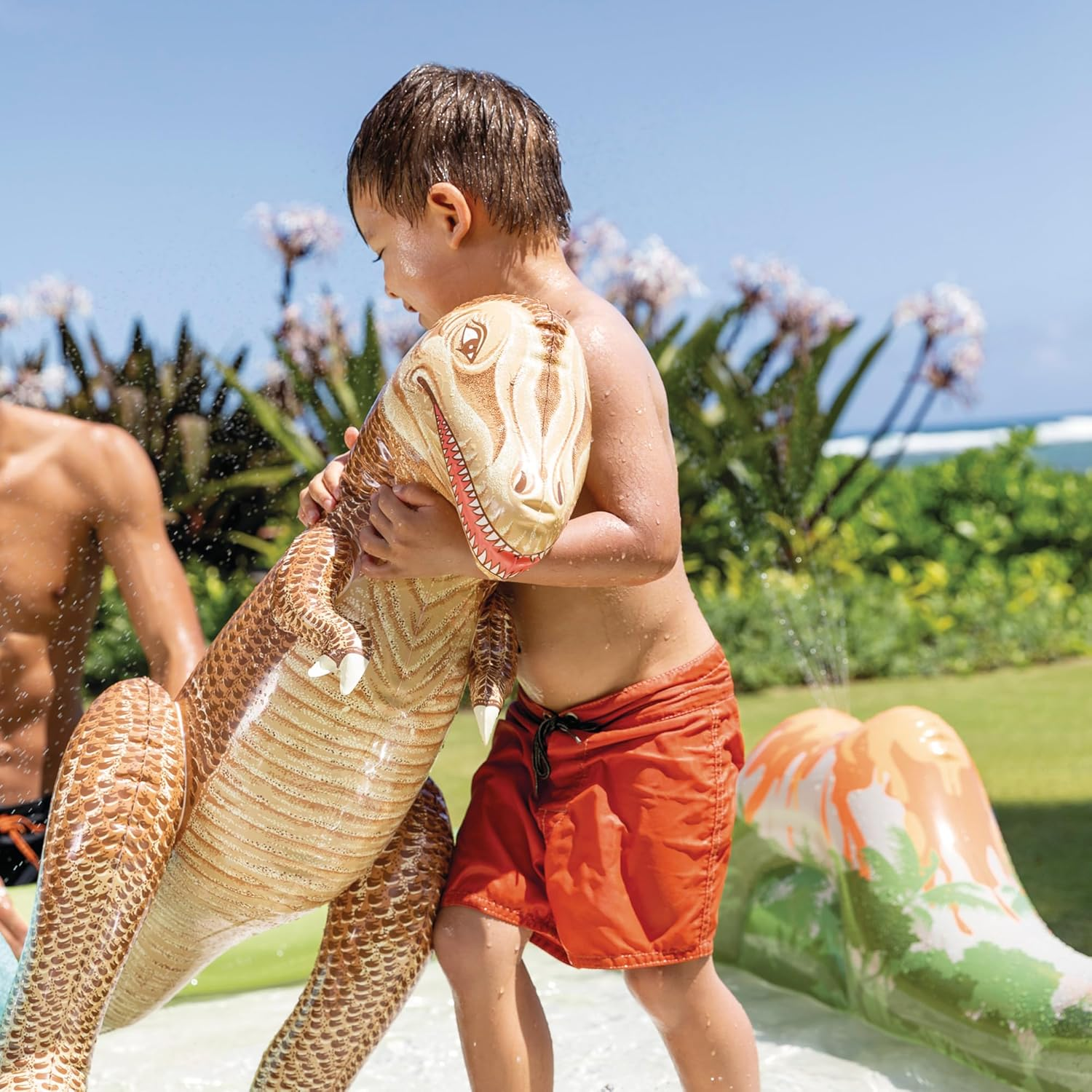 Intex Jurassic Adventure Play Center, Inflated Size: 2.01M X 2.01M X 36Cm (56132NP) image number 4