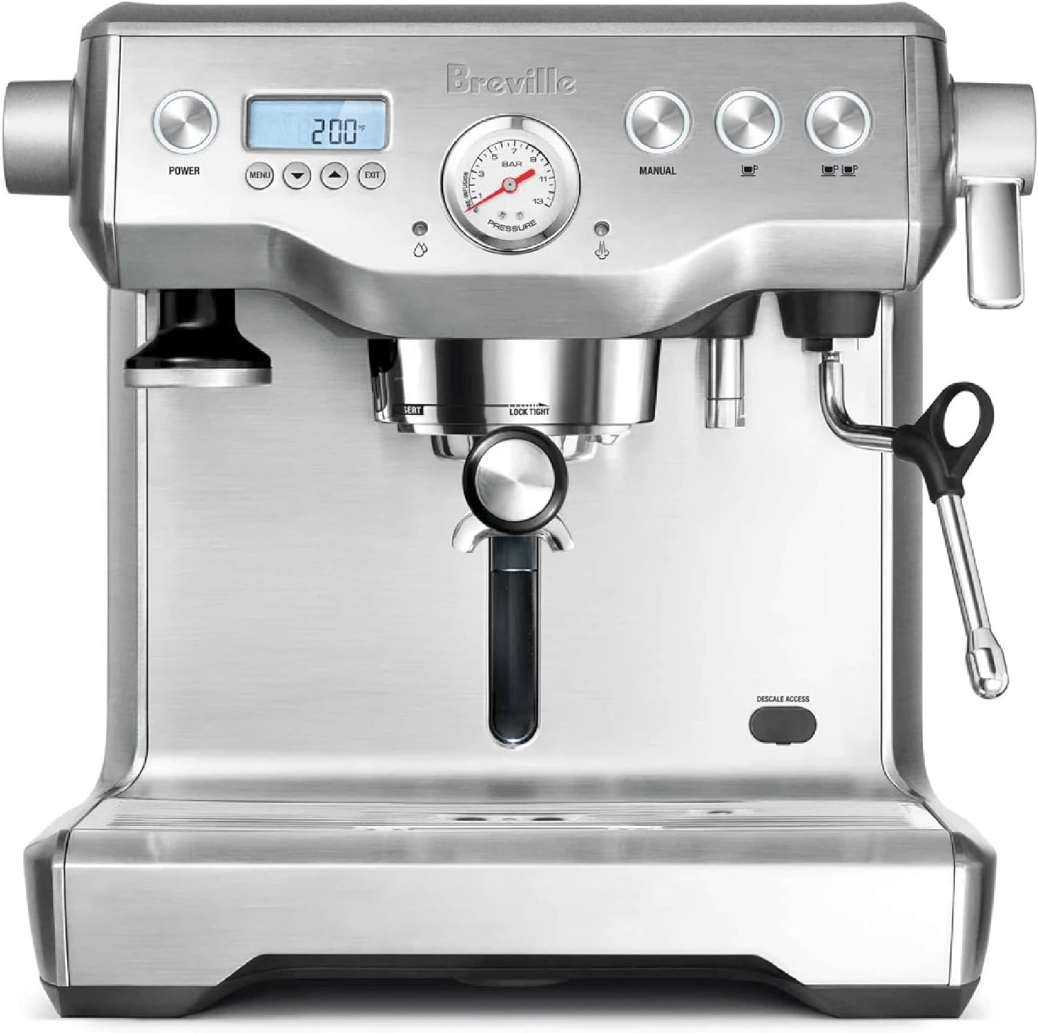 Breville the Dual Boiler Espresso Machine, BES920BSS, Brushed Stainless Steel image number 1