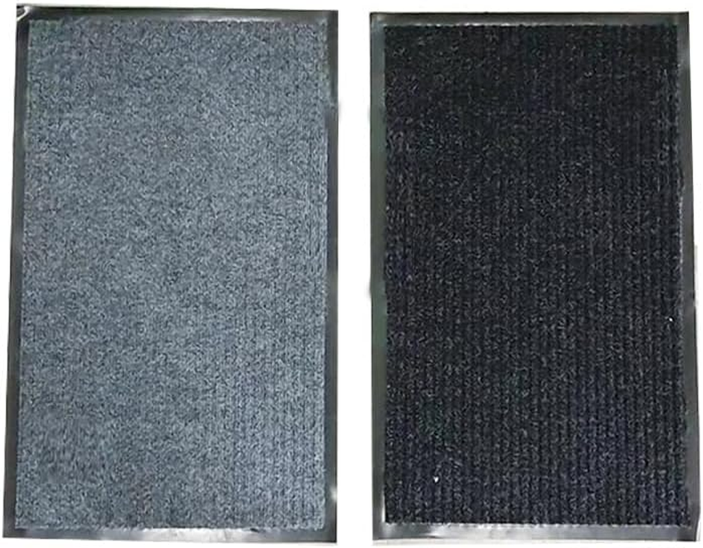 [2PCS] LYLAC Multicoloured Striped Bath Mat, Modern Design Floor Mat 37X57Cm Mix Cols image number 3