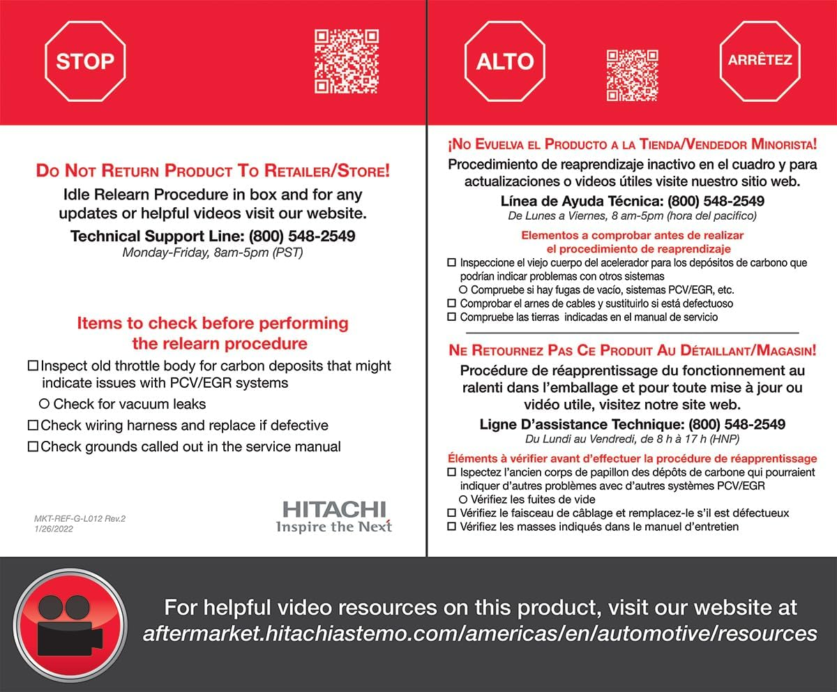 Hitachi ETB0005 Throttle Body image number 5