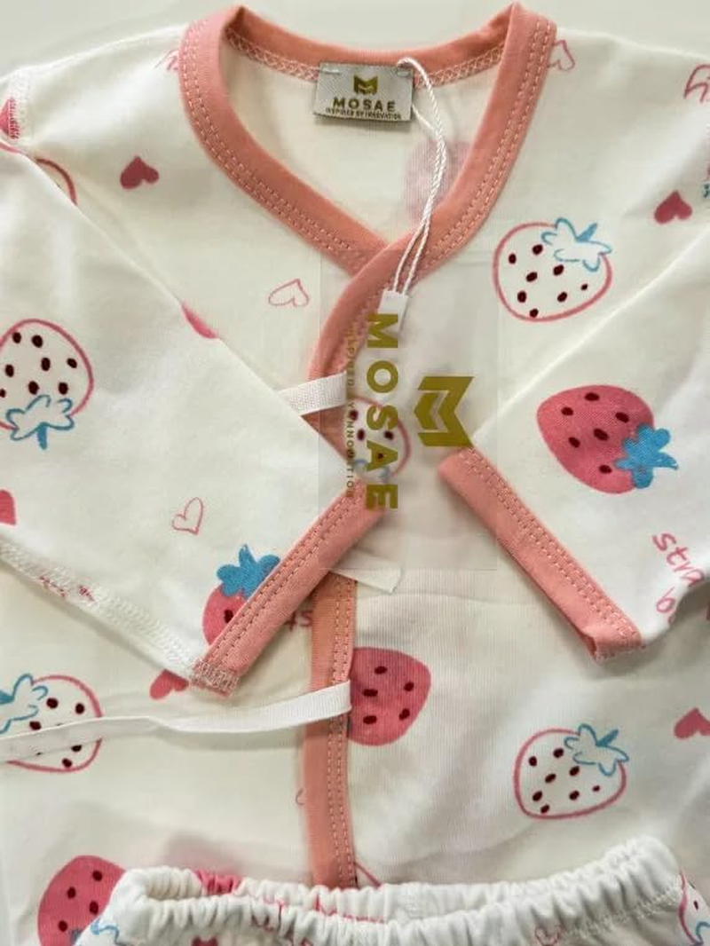 24-Pieces 100% Cotton Essentials Gift Set for Newborn Baby Girls, Which Includes Clothing and Accessories. It Is Suitable for Baby Girls and Is Designed for Infants Aged 0-6 Months. image number 2