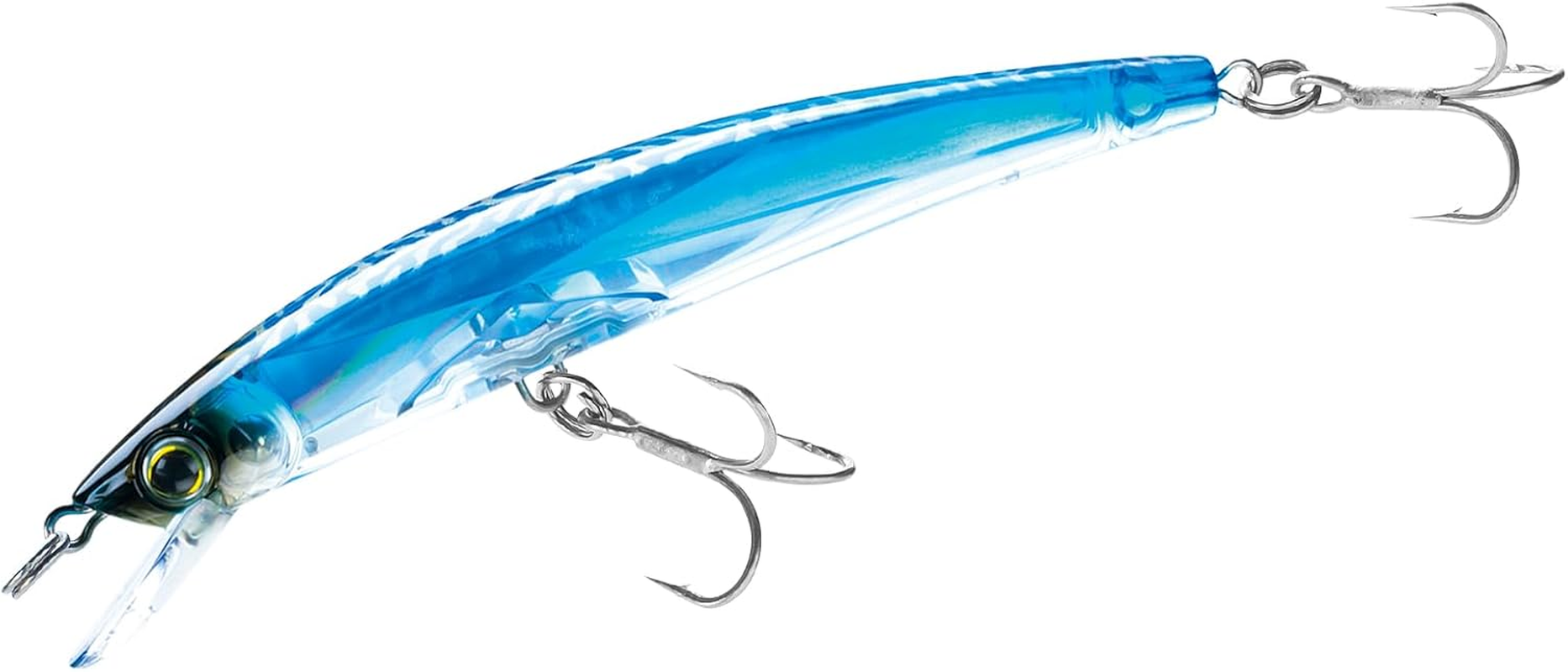 Yo-Zuri Crystal 3D Minnow Floating Lure, Blue Tiger, 5-1/4-Inch image number 1