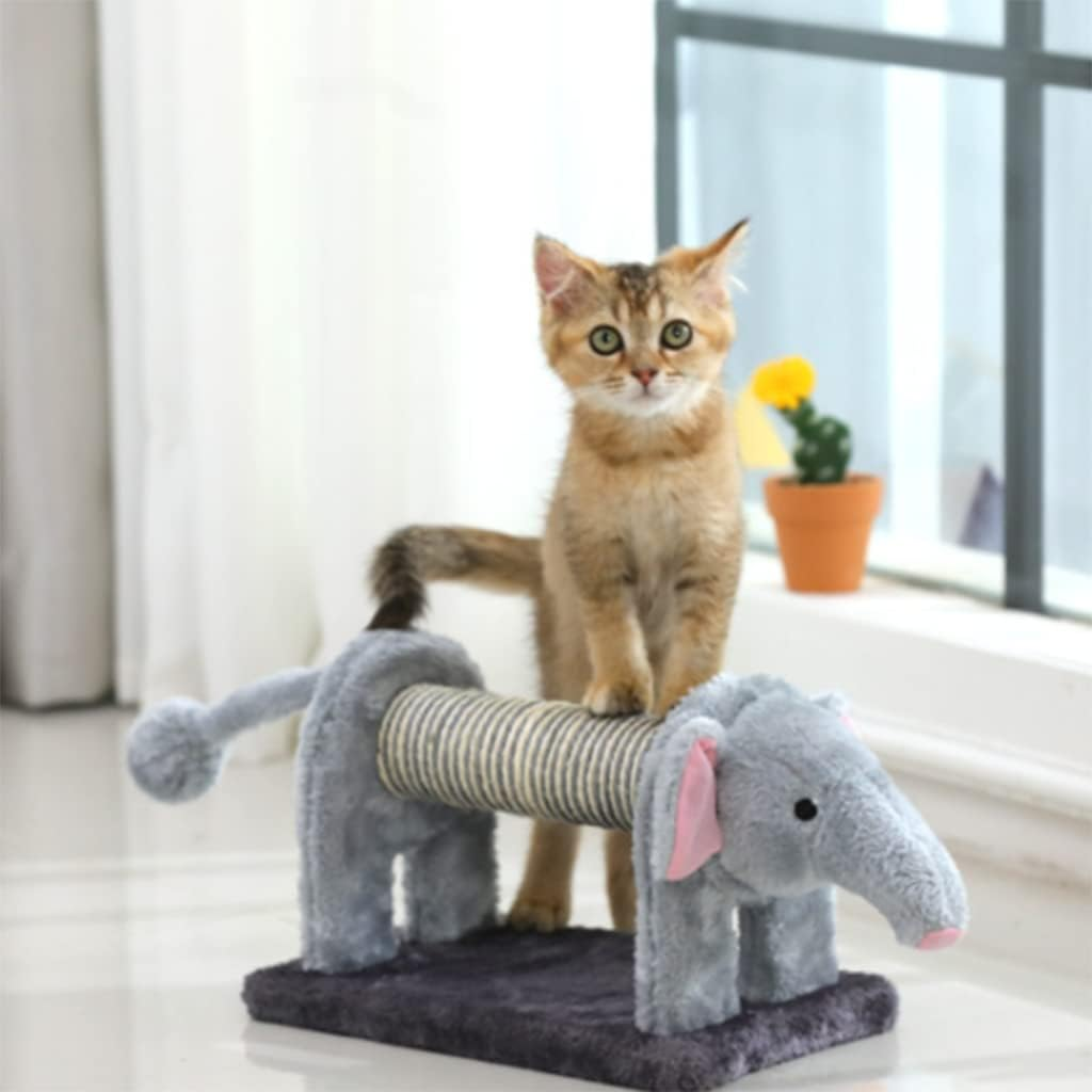 Small Cat Tree, Creative Animal Cat Climbing Frame for Kittens, Natural Sisal Scratching Posts for Indoor Play image number 3