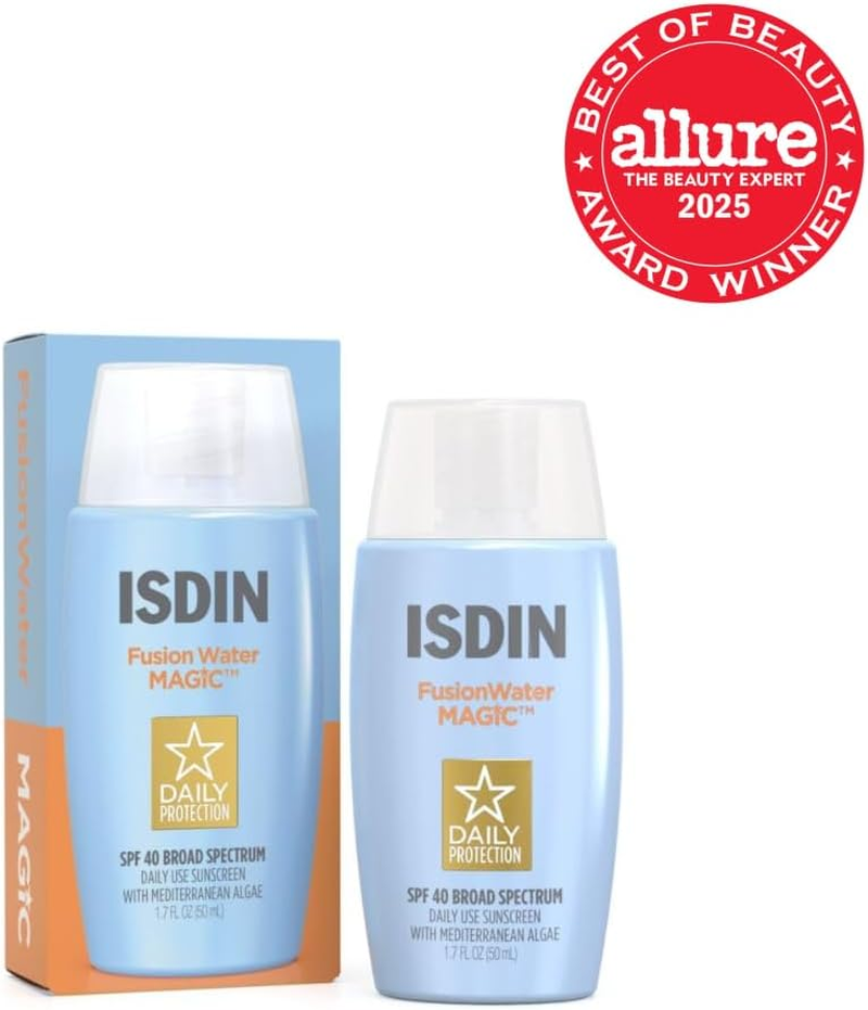 Fusion Water MAGIC, Ultralight Broad Spectrum SPF 40 Sunscreen with Hyaluronic Acid and Vitamin E, 50Ml image number 3