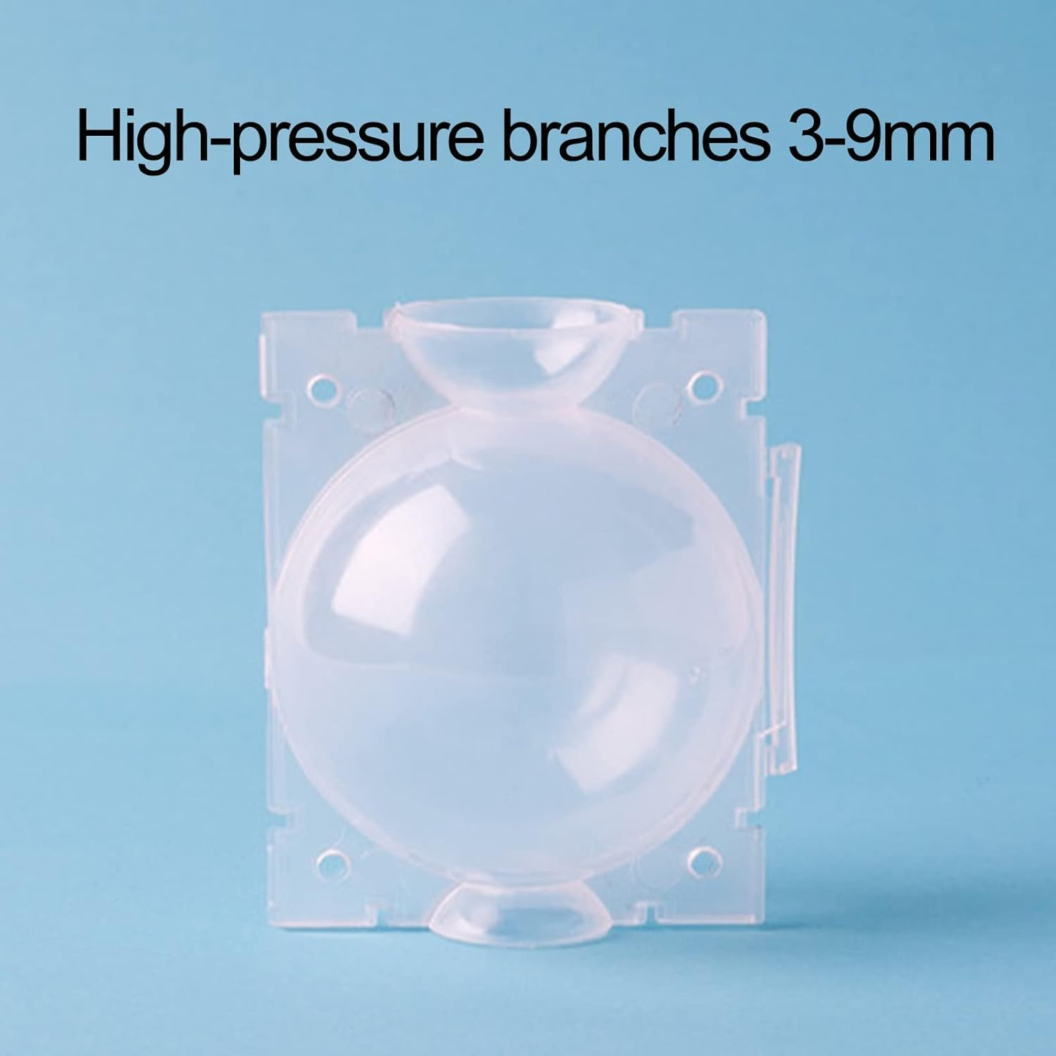 AIMALL 50 PCS Plant High Pressure Grafting Box Set - Durable Plastic Grafting Cases in Black and Clear image number 3