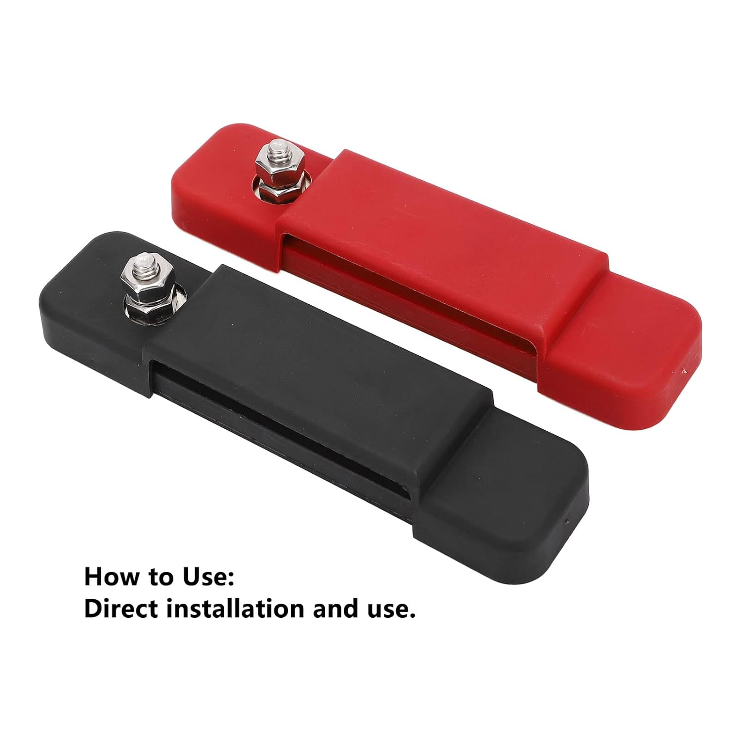 Power Distribution Block 12 Way 12V 180A Stud Marine Bus Bar with 32Pcs Terminal for Boat Vehicle image number 2