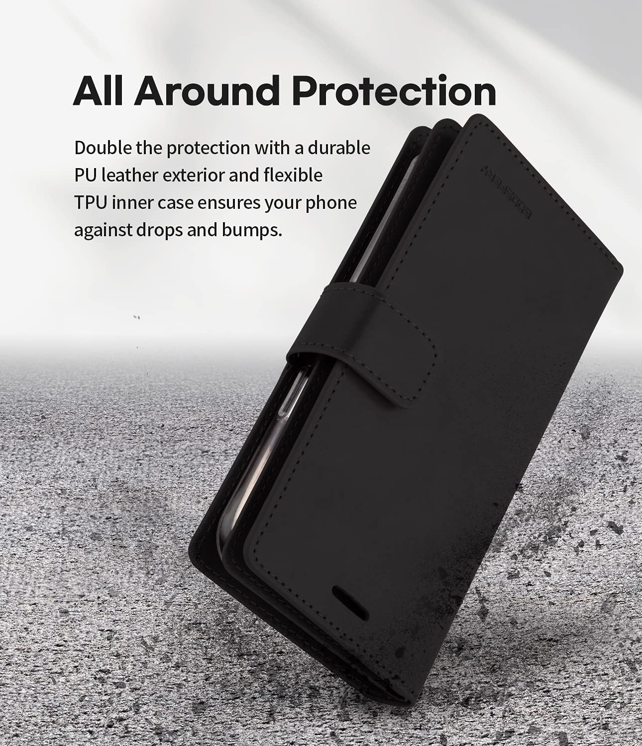 Goospery Mansoor Diary for Iphone 13 - Black image number 1