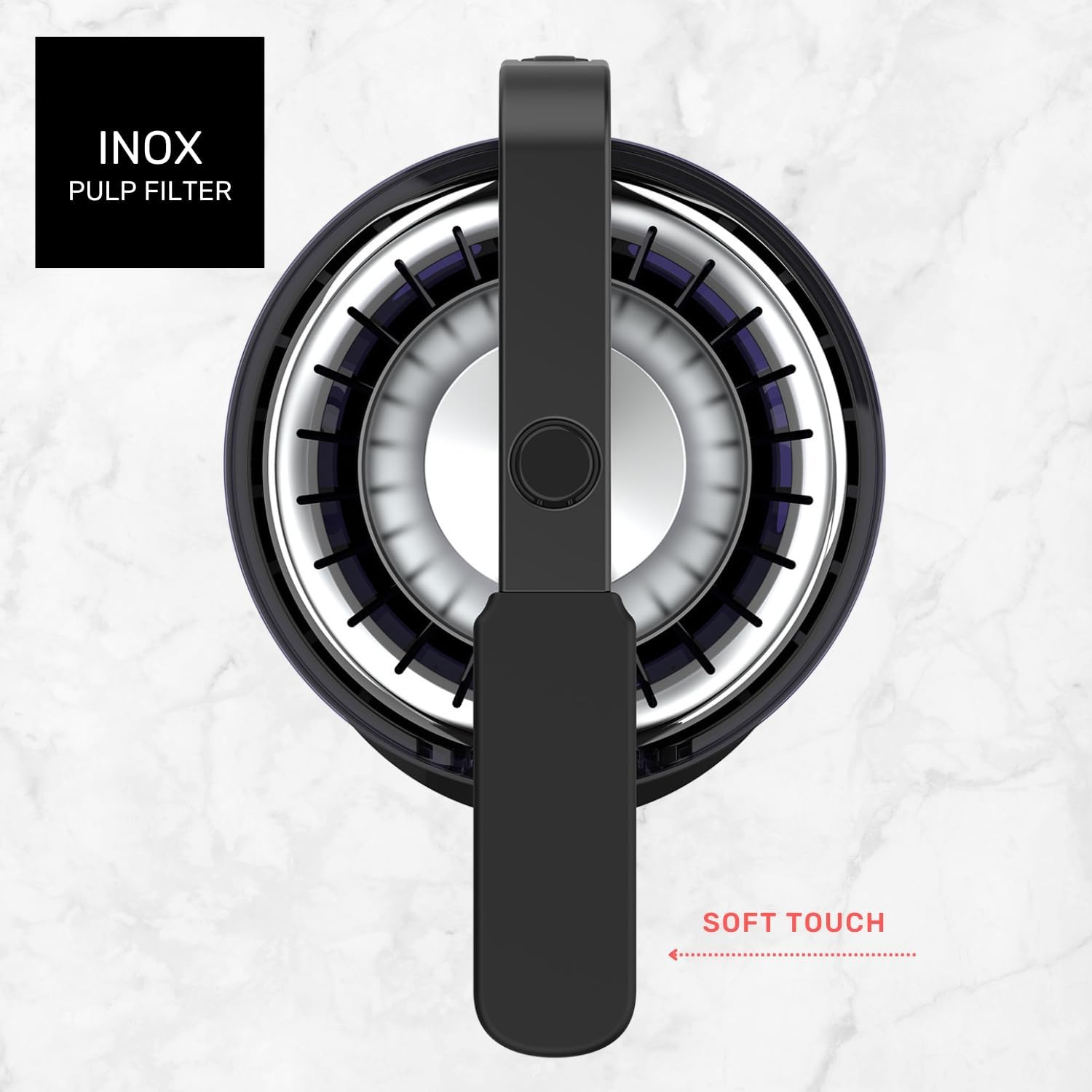 Taurus Amazing SQ601X Electric Lever Press 600W Professional AC Motor 0.65L Container 2 Cones for All Citrus Fruits image number 5