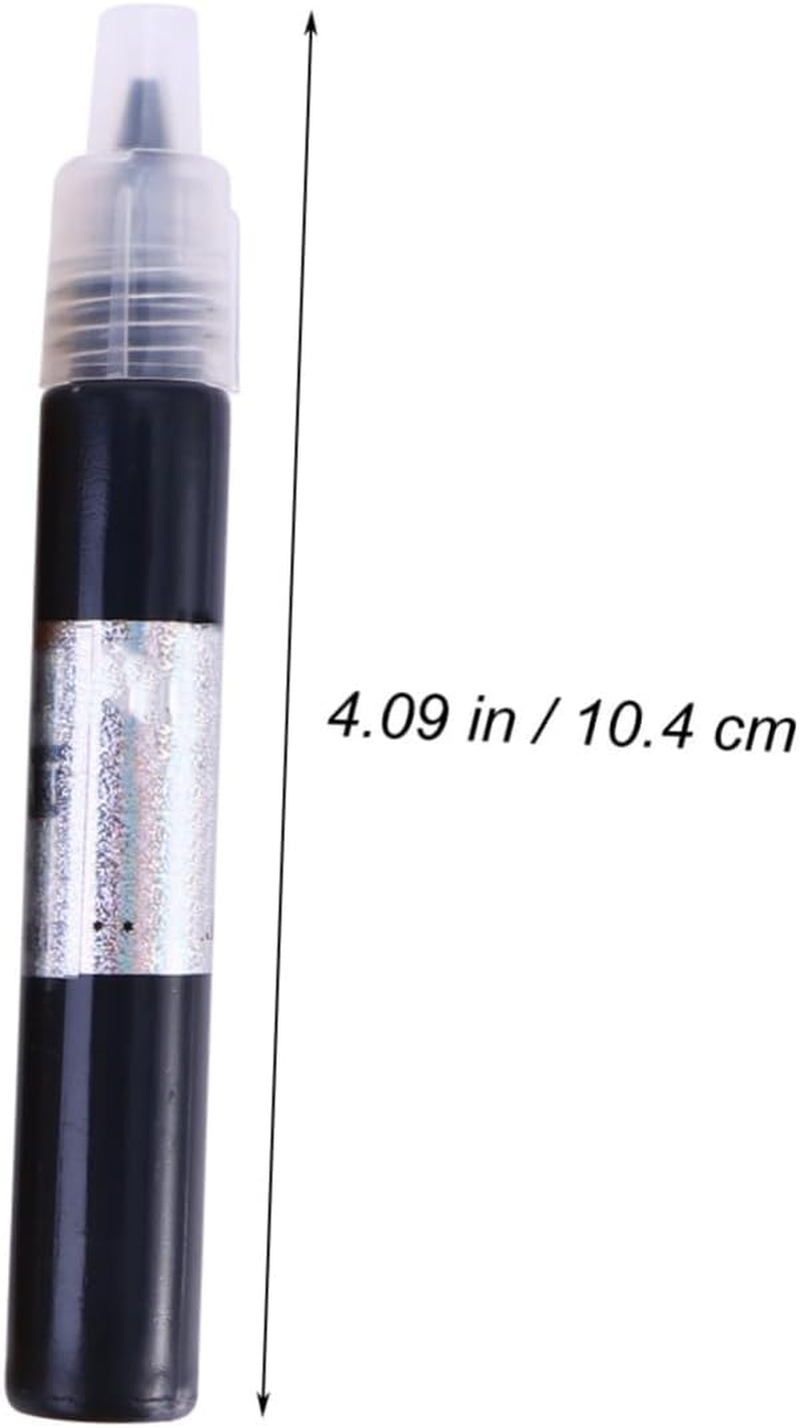 EXQUIMEUBLE 12 Colors Acrylic Nail Art Pen Set 3D Nail Painting Pens for Salon and Home Use