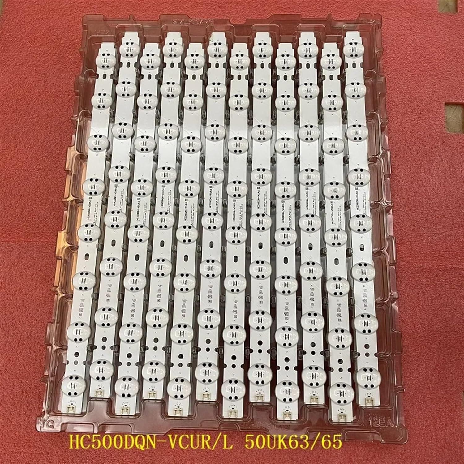 LED Backlight Strip for TV 50UK6500PLA 50UK6950PLB 50UK6750PLC 50UK6470PLC 50UK6520PSA 50UK6510PSF HC500DQN-VCUR/L VCUL5-A14X image number 2
