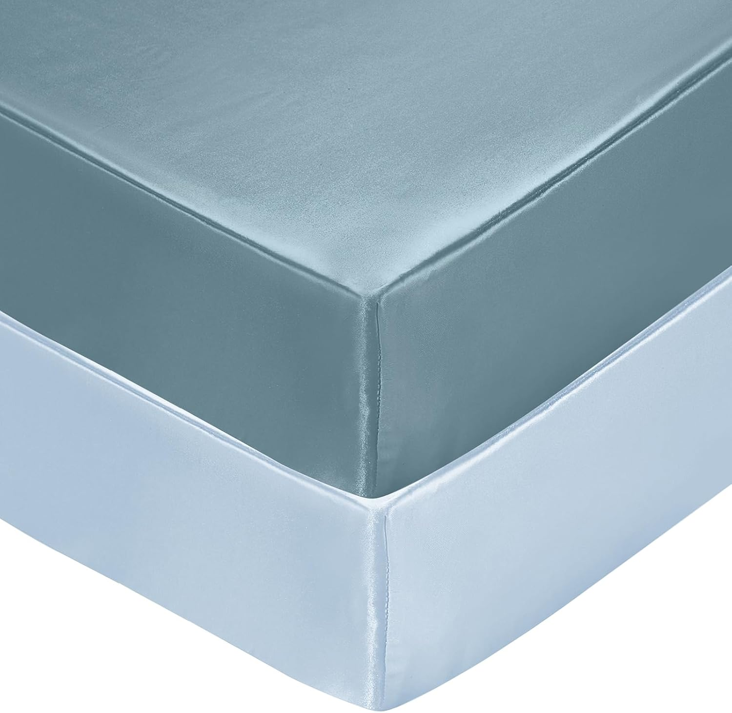 Siinvdabzx Satin Crib Sheets for Baby Hair, Silky Soft Beige Crib Fitted Sheets for Standard Crib and Toddler Mattress, 28 X 52 X 8In (Pack of 1) image number 2