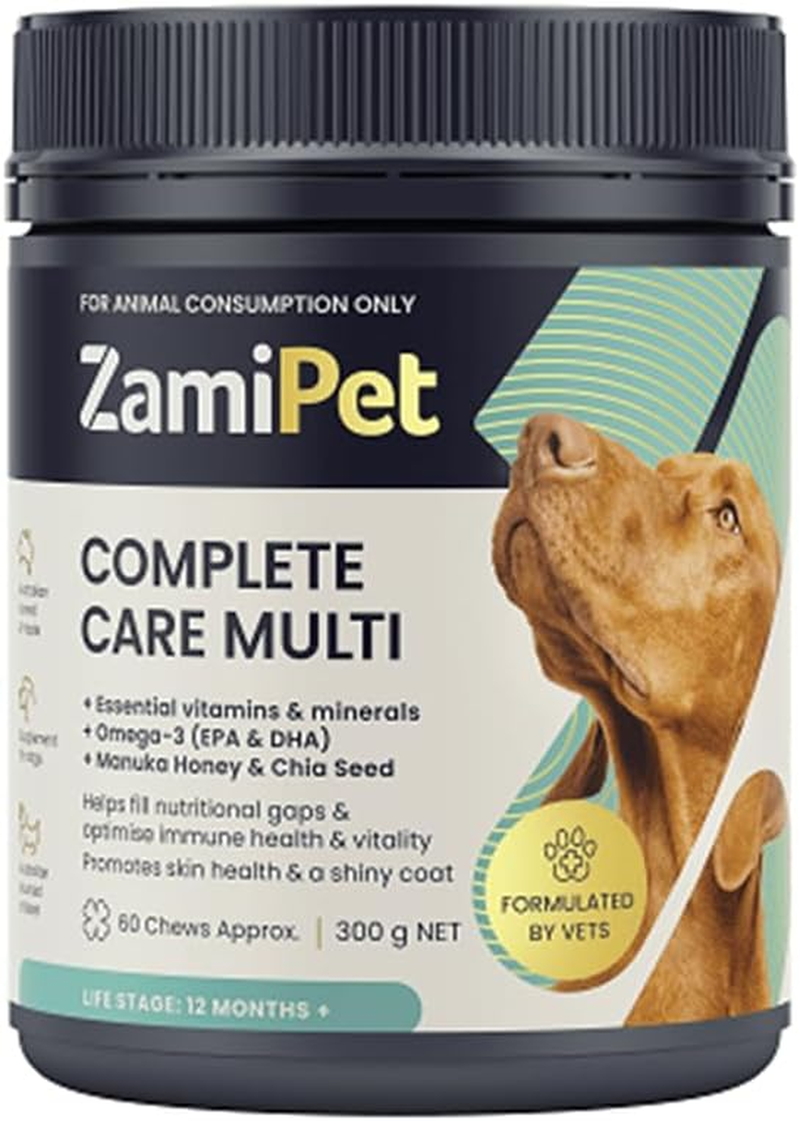Zamipet Complete Care Multivitamins 60 Chews for Dogs 300 G