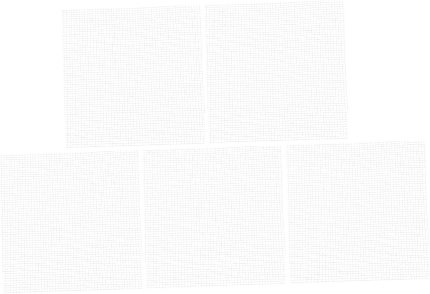 50Pcs Plant Pot Mesh Pads Square Flower Planter Bottom Mat for Retention Drainage Prevents Loss for Gardening and Pots