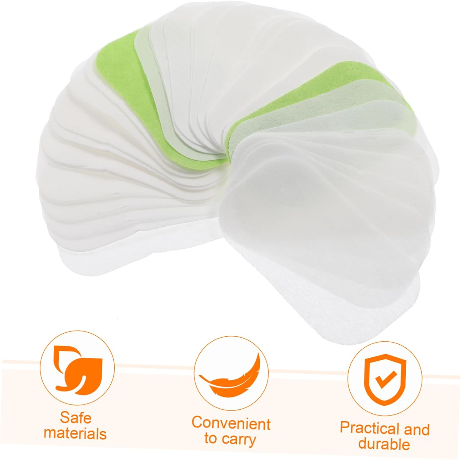 BRIGHTFUFU 50 Pcs Travel Soap Sheets Disposable Hand Wash Soap Slices for Outdoor Use Portable and Convenient for Camping and Hiking image number 5