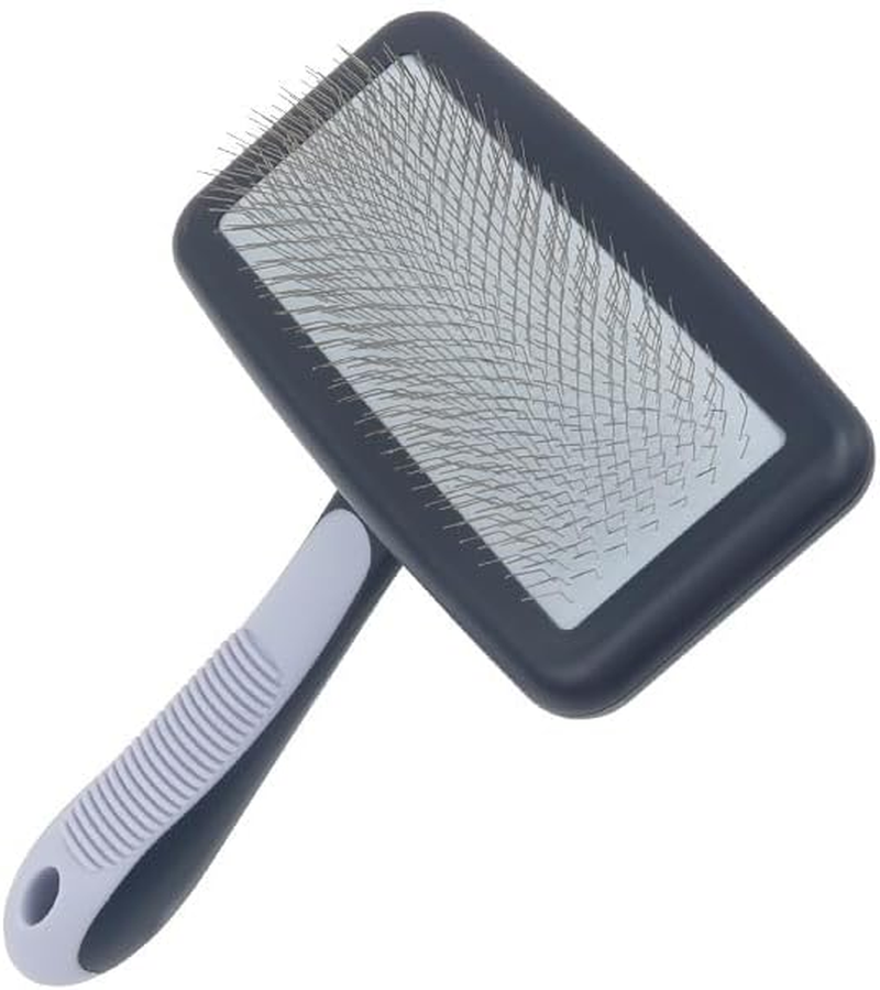 Poodle Brush for Grooming,Slicker Dog Brush for Goldendoodle,Dog Grooming Brush,Pet Dog Slicker Brush for Long Haired Dogs,Removes Loose Hair (Style 1, One Size) image number 3