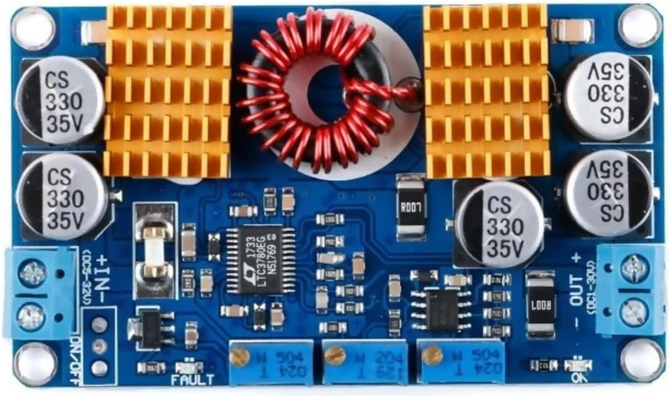 LTC3780 Auto Step Up/Down DC-DC Power Module, 80W, 10A image number 1