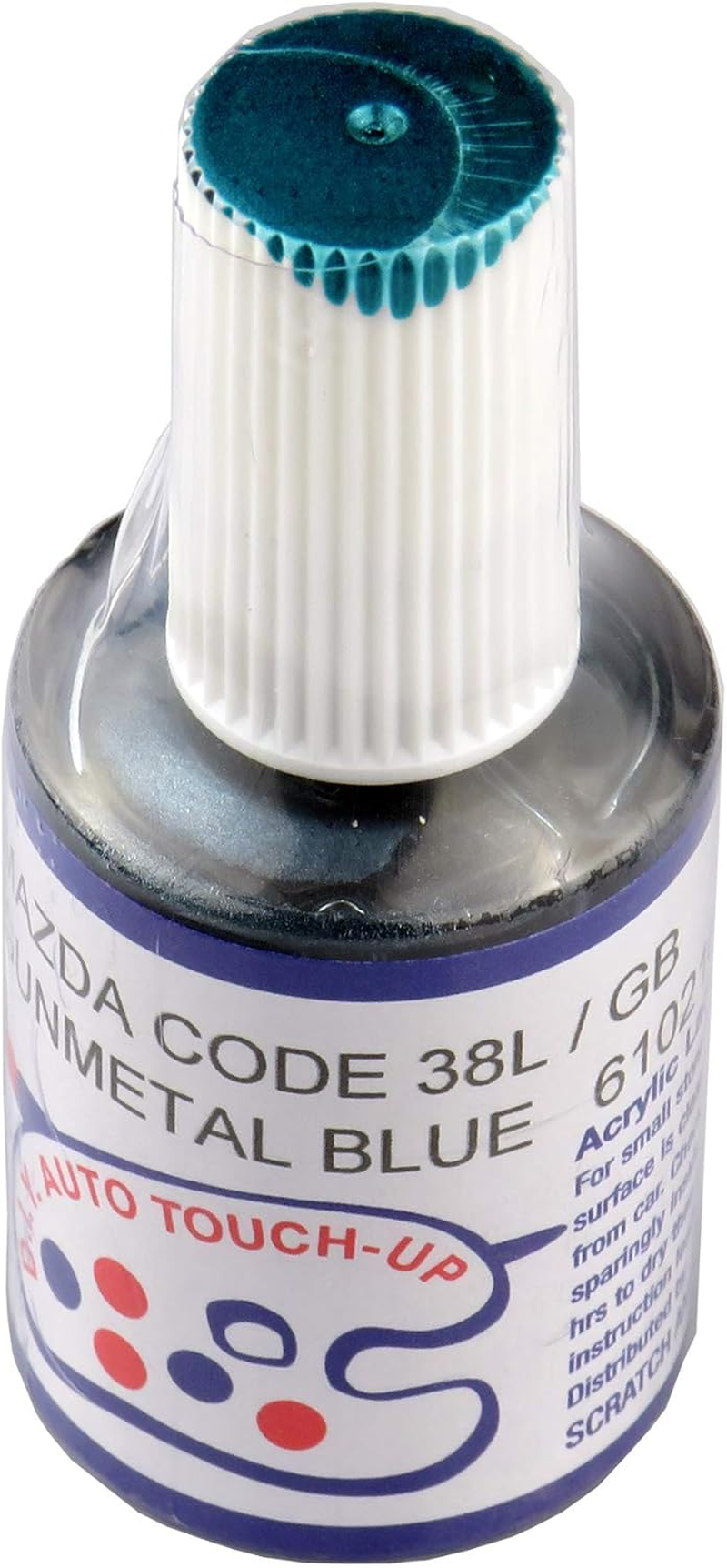 NEW Mazda Touch up Paint - 38L Gunmetal Blue- Mazda 2 3 6 CX3 CX5 CX7 CX9 BT50 image number 2