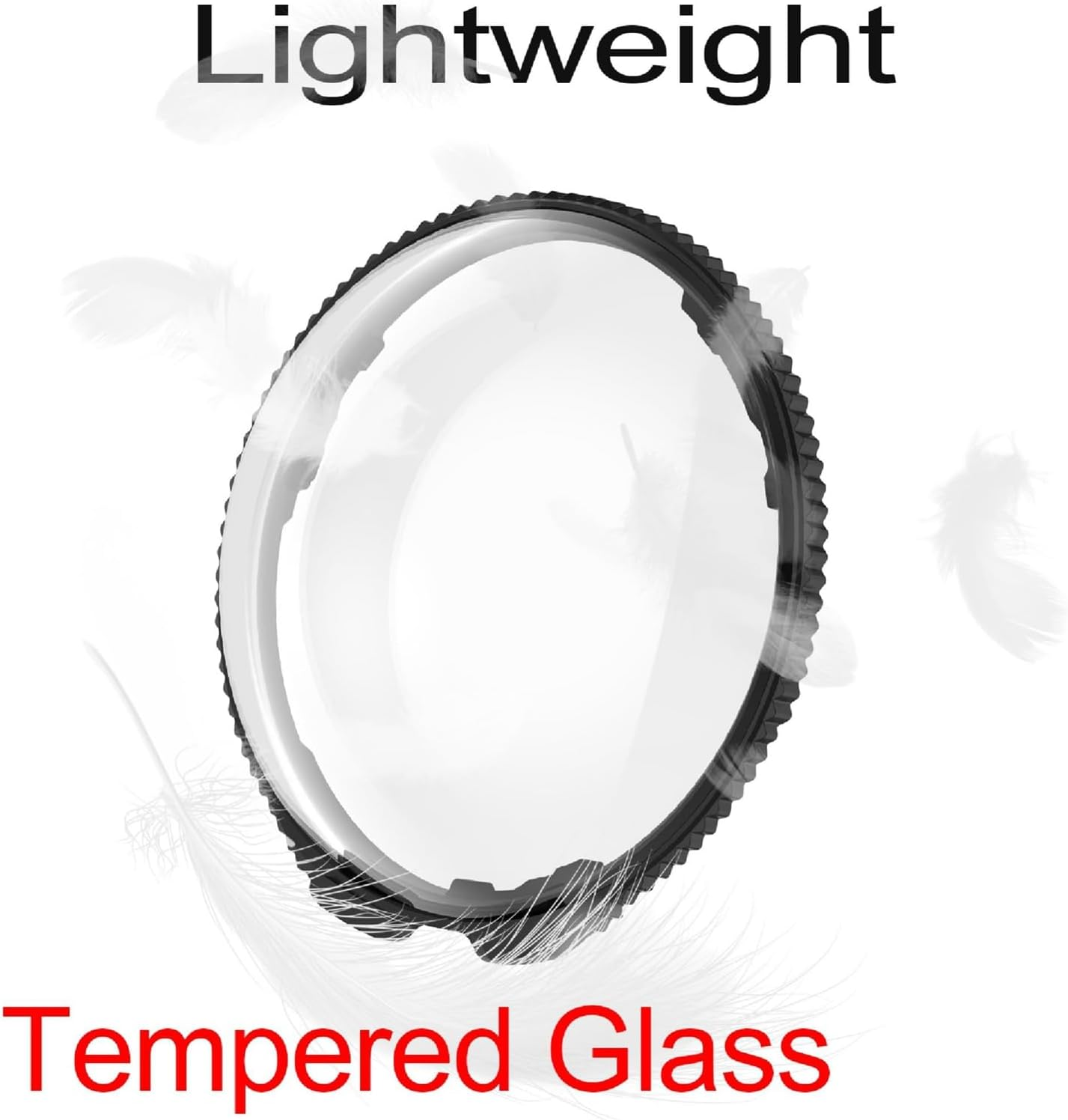 GIOPUEY Pack of 2 Lens Protectors Compatible with Insta360 X5, Premium HD Glass Camera Protection Lens Cap Lens Guards - Silver image number 6