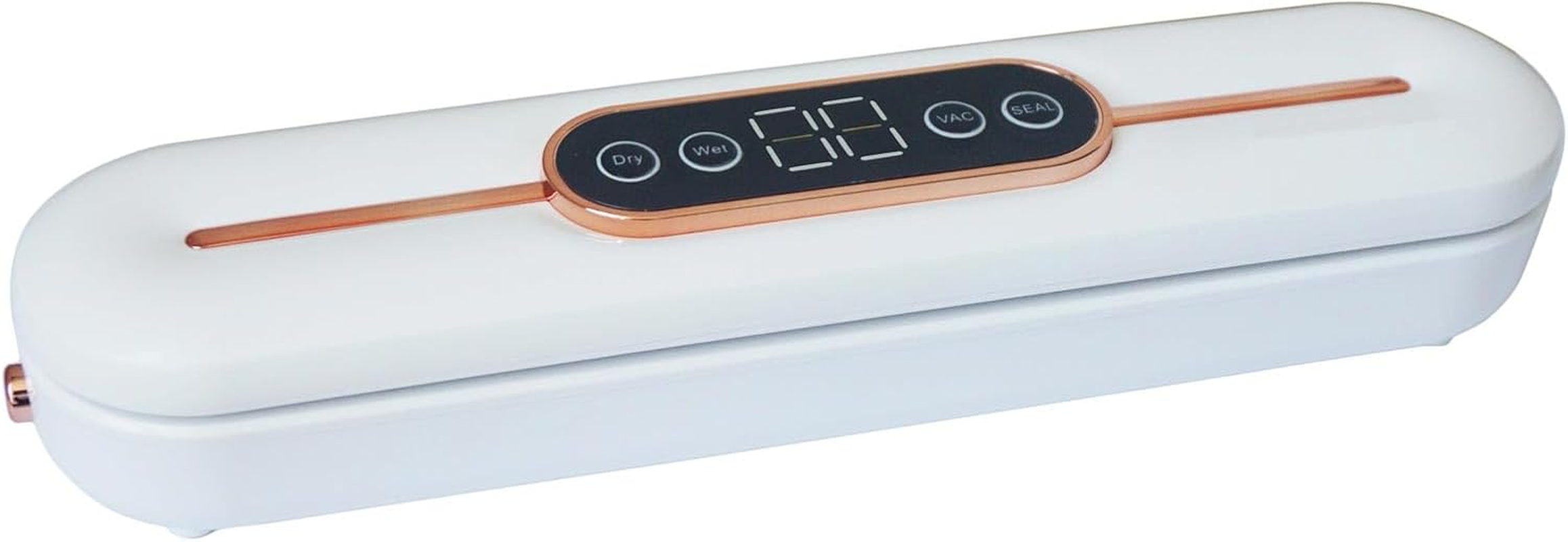 Vacuum Sealer,Equipped with 10 Vacuum Sealed Bags,Fully Automatic Dry and Wet Dual Use Food Vacuum Sealer Machine,One Click Intelligent Operation,Digital Display,Super Strong Suction Power