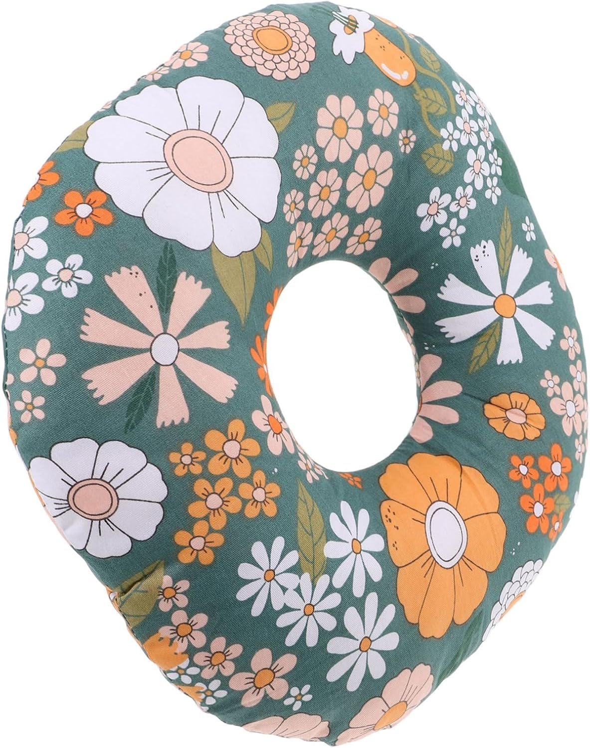 CONGARTENO Donut Piercing Pillow with Hollow Design Comfortable Ear Support for Memory Ear Protector for Post-Piercing Recovery Washable and Easy to Clean for Travel and Home Use image number 3