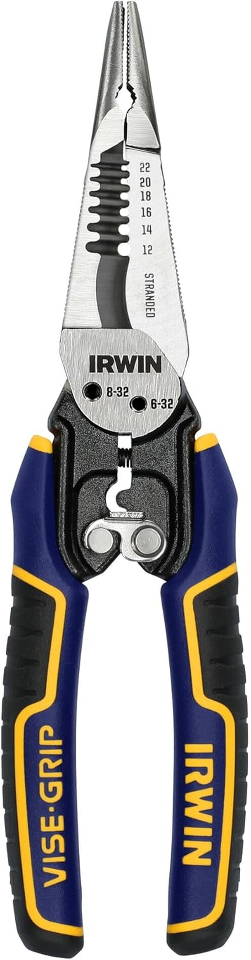 IRWIN VISE-GRIP Wire Stripper, 7 in 1 Multi-Function (IWHT84002) image number 1