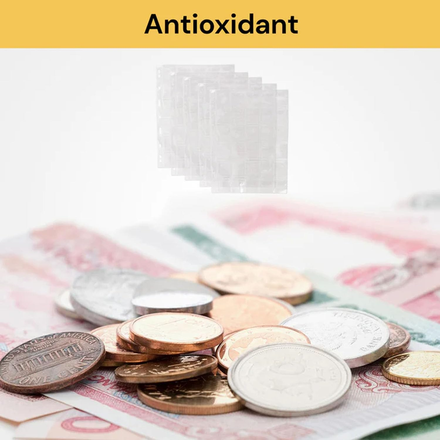 EZONEDEAL 30-Pocket Coin Pages for Collectors, Standard 9-Hole Coin Collection Pages Fit Most Binder, Coin Collecting Supplies, Coin Sleeves for Coin, Stamp, Badges Etc image number 6