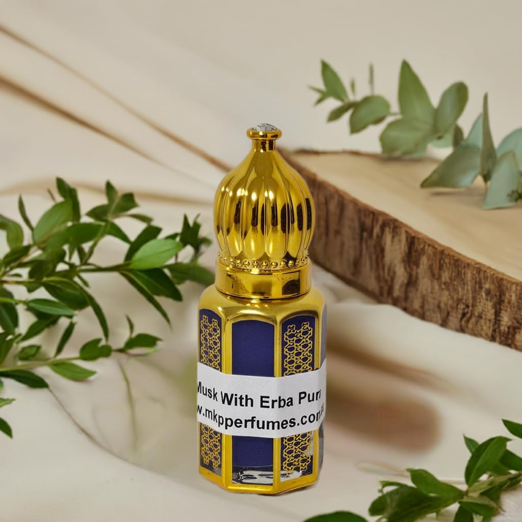 Musk with Erba Pura (Size:12Ml; Style:With Gift Box Packing;)