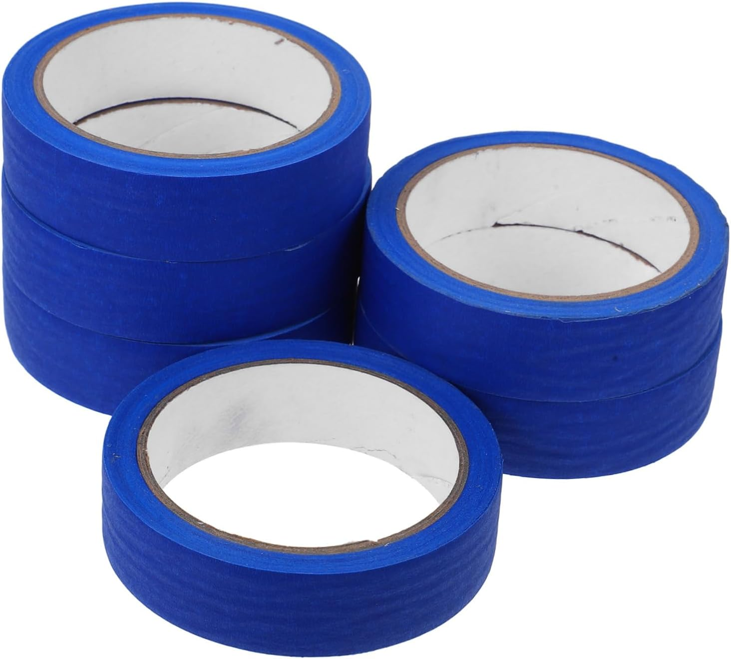 6Rolls Masking Tape for Painters Thin Masking Tape Adhesive Strips for Automotive Painting Home Renovation Industrial Manufacturing image number 4