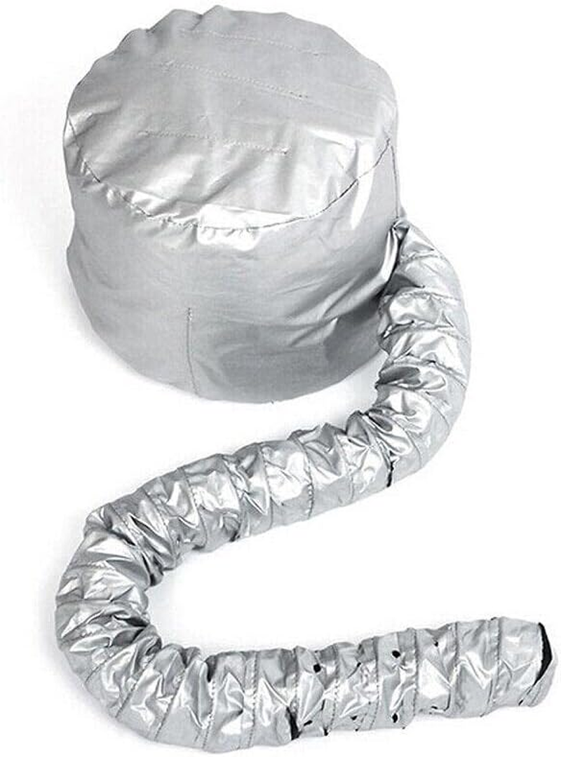 Bonnet Hair Drying Cap Hat Hood Soft Womens Blow Dryer Hairdressing Tool Home, Ideal for Deep Conditioning and Heat Treatments, 10.2X16.9 In image number 3