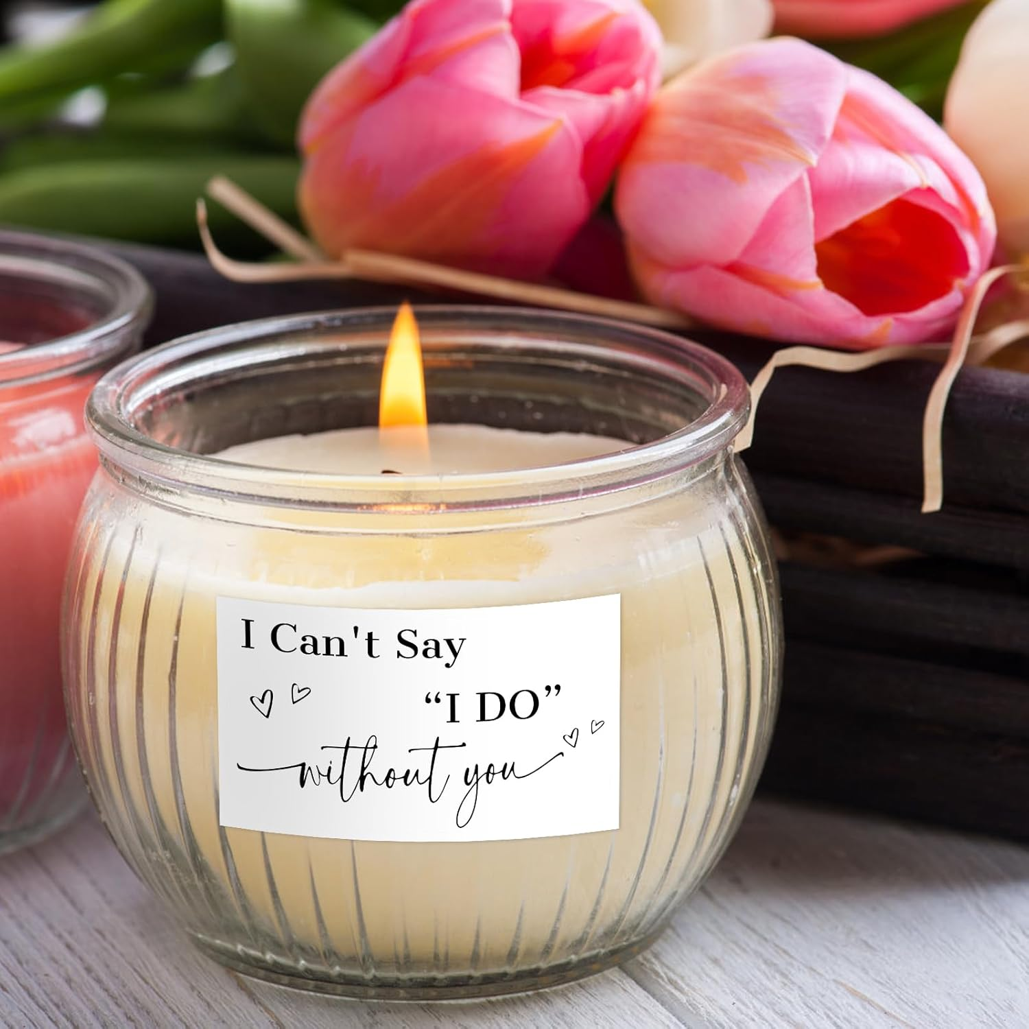 BOXOB 10Pcs Bridesmaid Proposal Mini Champagne Labels, Black I Can'T Say I Do without You Stickers Bridesmaid Proposal Stickers Decor for Bridal Shower Bachelorette Party Supplies Decorations image number 5