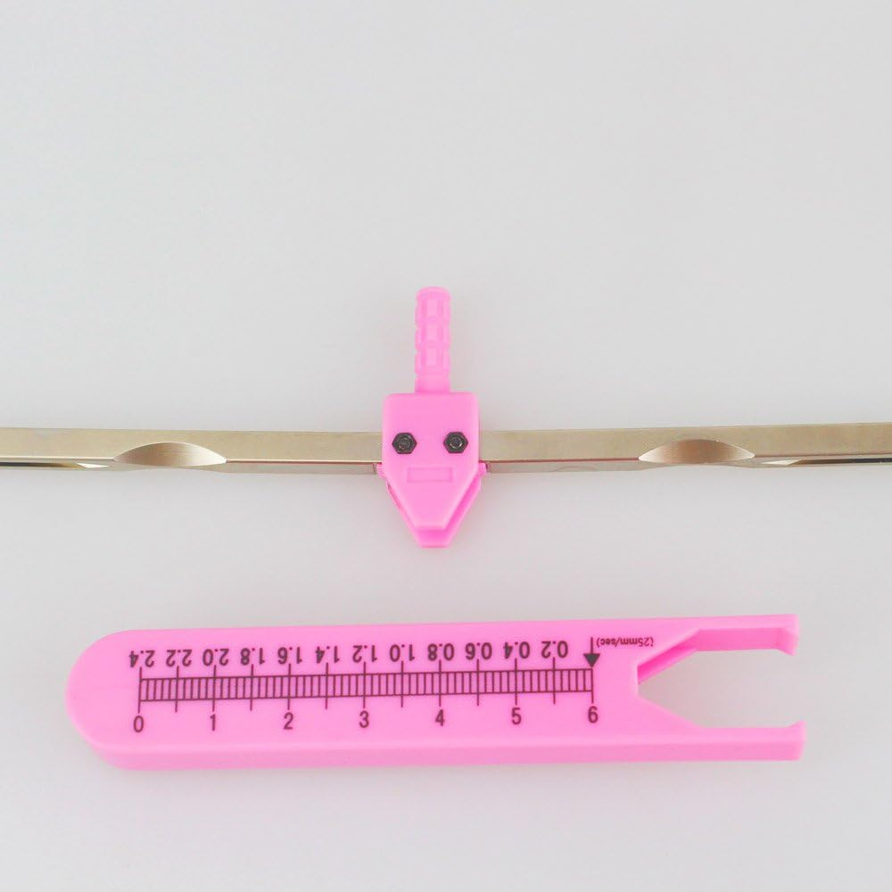 Airgoesin EKG ECG Nurse or Doctor Caliper Divider for Measuring Electrocardiographs Pink image number 4
