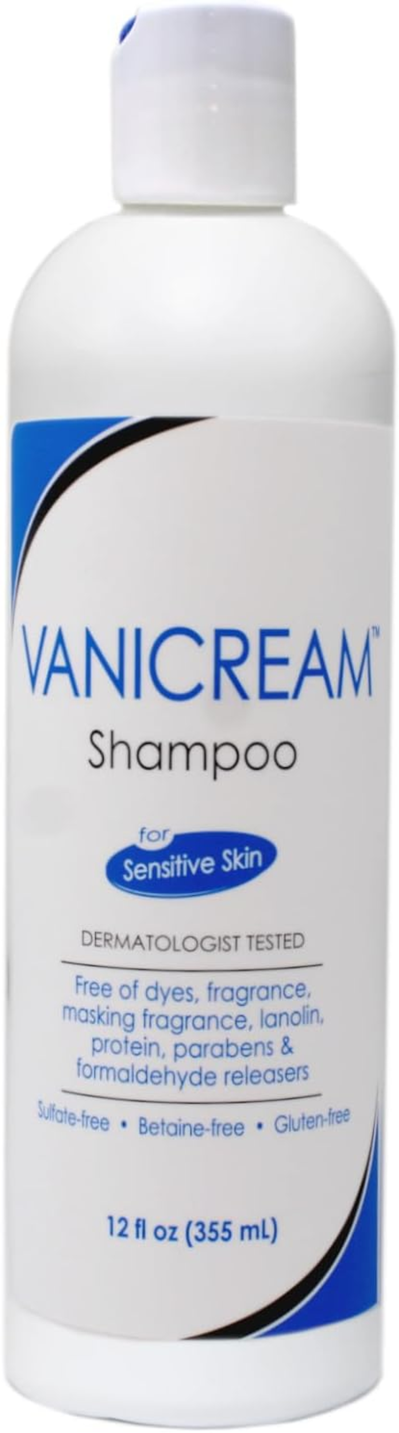 Free & Clear Shampoo, 12 Oz